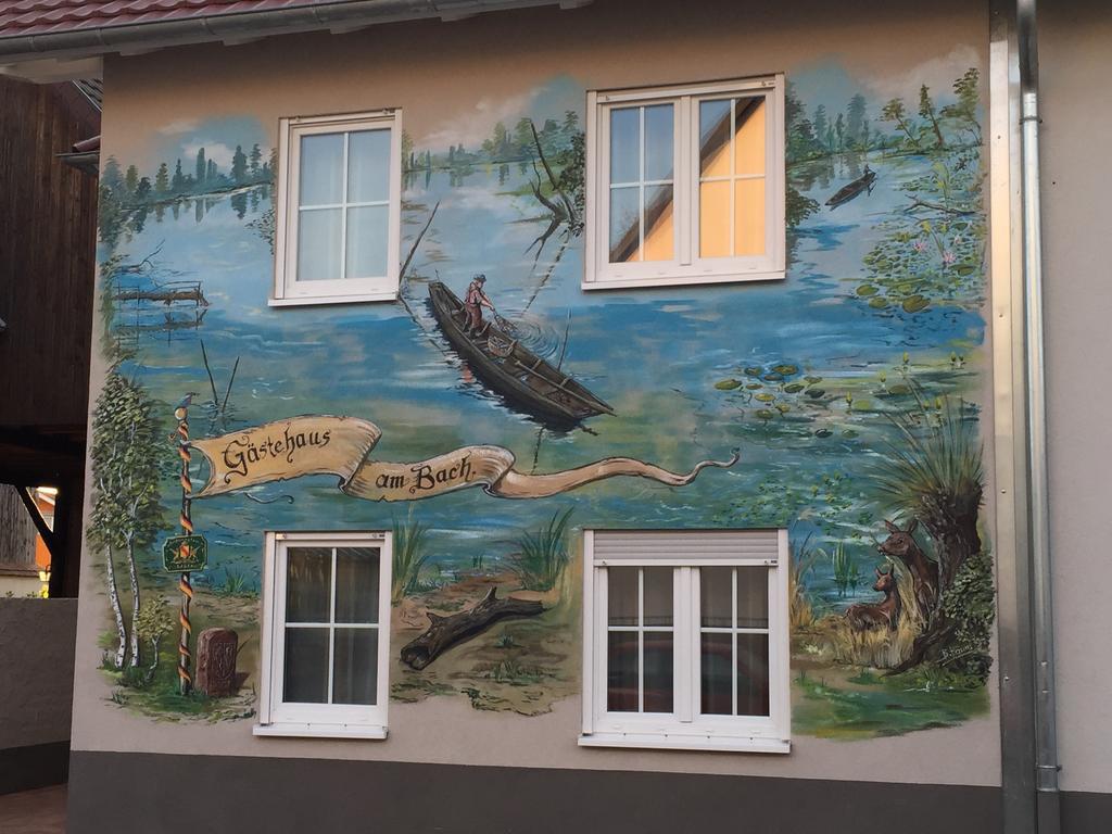 Gaestehaus Am Bach 鲁斯特 外观 照片